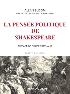 cover image of La pensée politique de Shakespeare